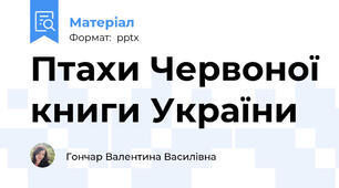 Птахи Червоної книги України