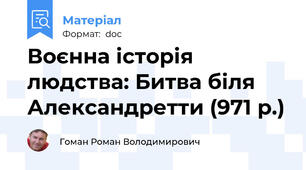 Воєнна історія людства: Битва біля Александретти (971 р.)