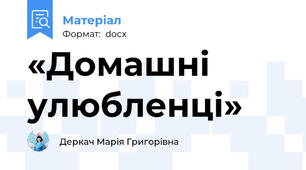 «Домашні улюбленці»