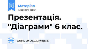 Презентація. "Діаграми" 6 клас.