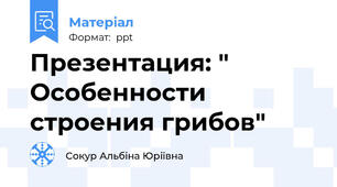 Презентация: " Особенности строения грибов"