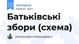 Батьківські збори (схема)