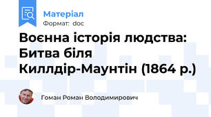 Воєнна історія людства: Битва біля Киллдір-Маунтін (1864 р.)