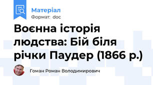 Воєнна історія людства: Бій біля річки Паудер (1866 р.)
