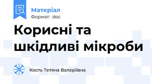 Корисні та шкідливі мікроби