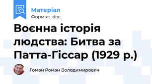 Воєнна історія людства: Битва за Патта-Гіссар (1929 р.)