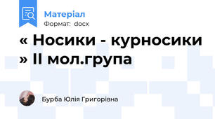 « Носики - курносики » ІІ мол.група