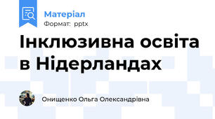 Інклюзивна освіта в Нідерландах