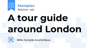 A tour guide around London