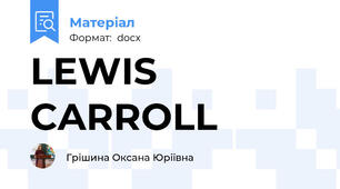 LEWIS CARROLL