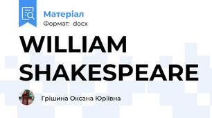 WILLIAM   SHAKESPEARE