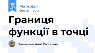 Границя функції в точці