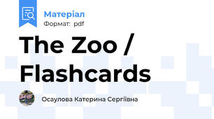 The Zoo / Flashcards