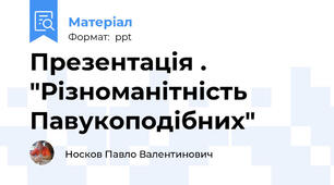 Презентація . "Різноманітність Павукоподібних"