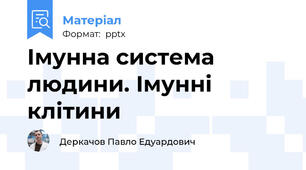 Імунна система людини. Імунні клітини