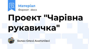Проект "Чарівна рукавичка"