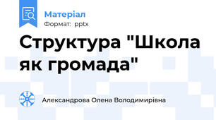 Структура "Школа як громада"