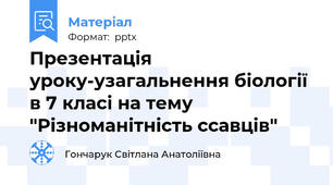 Презентація уроку-узагальнення біології в 7 класі на тему "Різноманітність ссавців"
