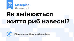 Як змінюється життя риб навесні?
