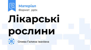 Лікарські рослини