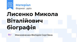 Лисенко Микола Віталійович біографія