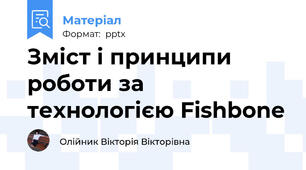 Зміст і принципи роботи за технологією Fishbone