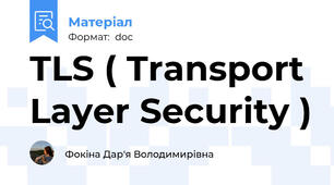 TLS ( Transport Layer Security )