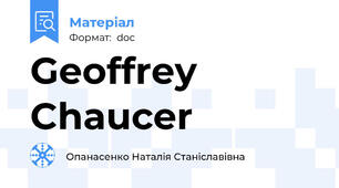 Geoffrey Chaucer