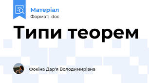 Типи теорем