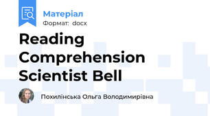 Reading Comprehension Scientist Bell