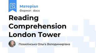 Reading Comprehension London Tower