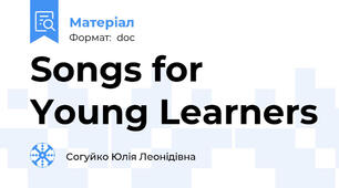 Songs for Young Learners