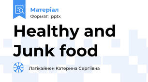 Healthy and Junk food