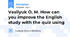 Vasilyuk O. M. How can you improve the English study with the quiz using