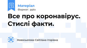 Все про коронавірус. Стислі факти.