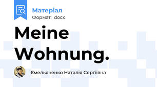 Meine Wohnung.