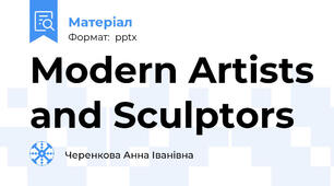 Modern Artists and Sculptors