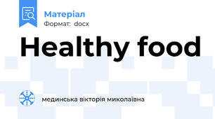 Healthy food