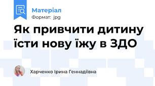 Як привчити дитину їсти нову їжу в ЗДО