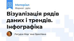 Візуалізація рядів даних і трендів. Інфографіка