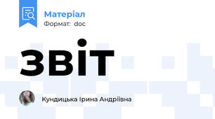 звіт