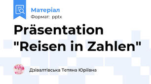 Präsentation "Reisen in Zahlen"