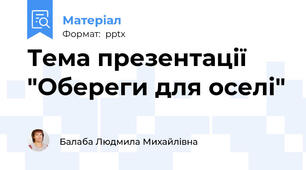 Тема презентації "Обереги для оселі"