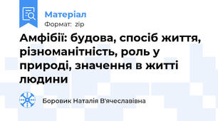 Амфібії: будова, спосіб життя, різноманітність, роль у природі, значення в житті людини