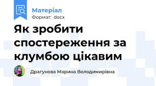 Як зробити спостереження за клумбою цікавим