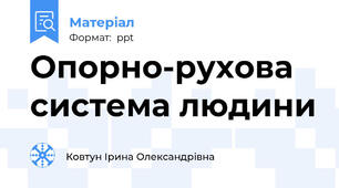 Опорно-рухова система людини