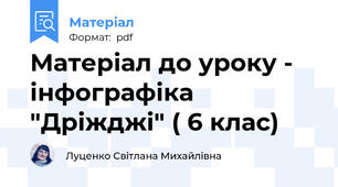 Матеріал до уроку - інфографіка "Дріжджі" ( 6 клас)