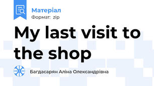 My last visit to the shop