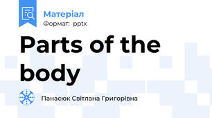 Parts of the body