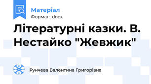 Літературні казки. В. Нестайко "Жевжик"